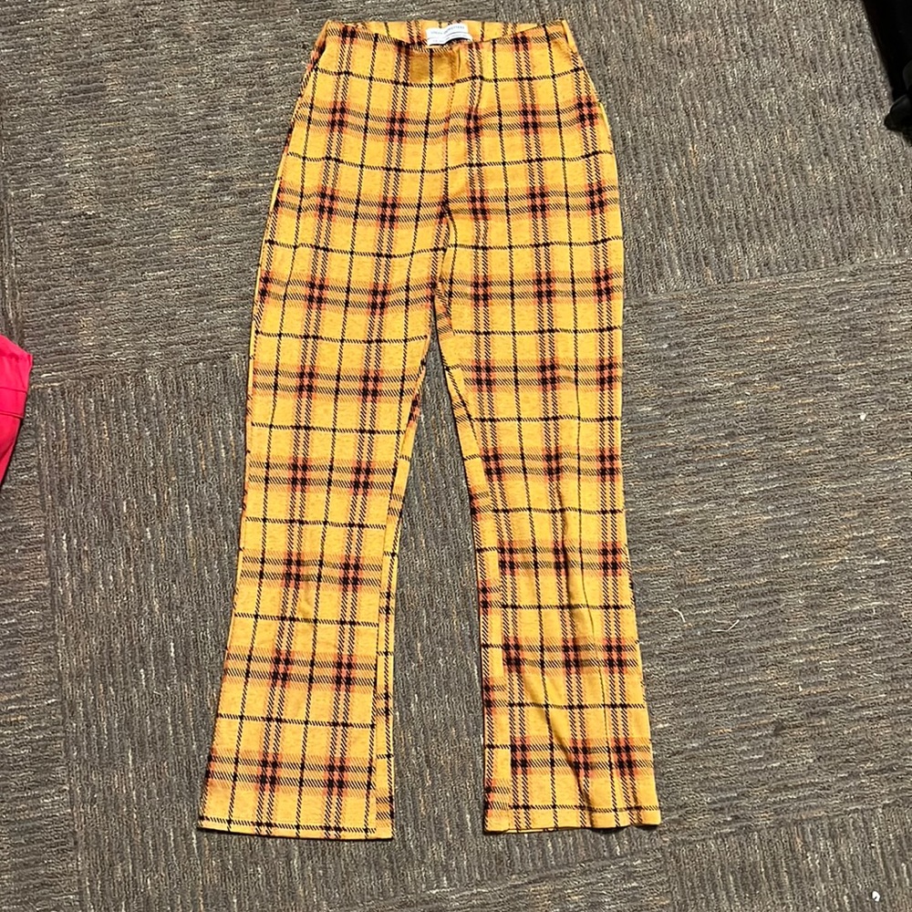 Plaid pants